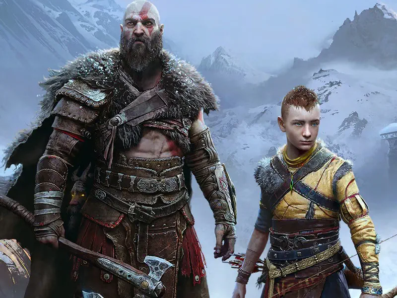 Capa do Jogo God of War Ragnarök